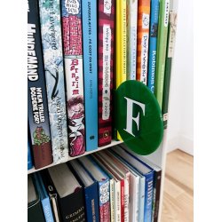 Alfabetst med bogstav, rund