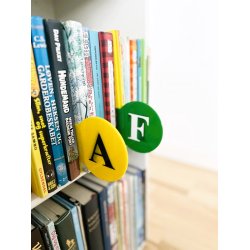 Alfabetst med bogstav, rund