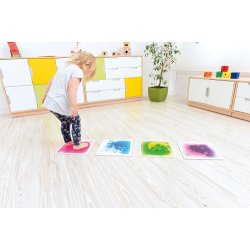 Sensoriske fliser 4 stk.