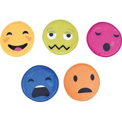 Skumpuder med ansigter