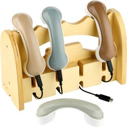 Lysende telefoner 4 stk.