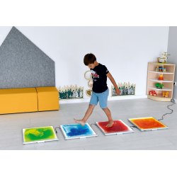 Sensoriske fliser, orange