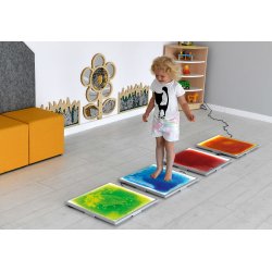 Sensoriske fliser, orange