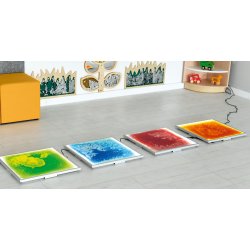 Sensoriske fliser, orange