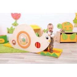 Den sjove snegl - sensorisk legetj