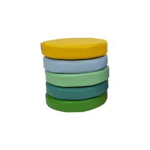 Runde siddepuder 5 stk.