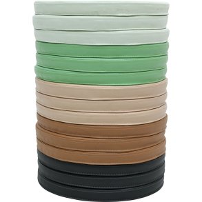 Runde siddepuder 15 stk.  jordfarver