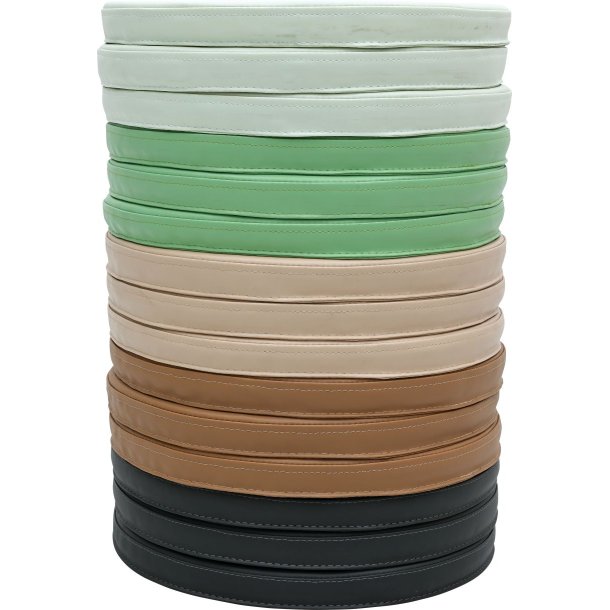 Runde siddepuder 15 stk.  jordfarver