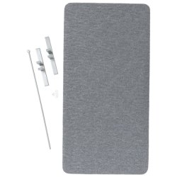 Lydabsorberende skrmvg 