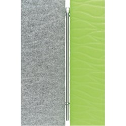 Lydabsorberende skrmvg 