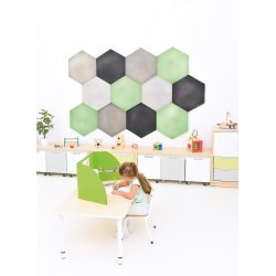 Bordskrm - lydabsorberende panel 