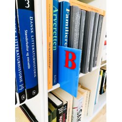 Skilleplade med bogstav, Medium. St med 29 stk.