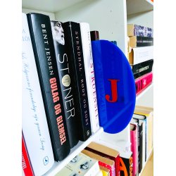 Skilleplader med bogstaver rund, Large 