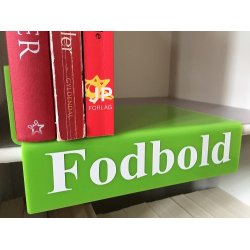 Skillesttte, retvinklet m/ lille sttte. Valgfri tekst 