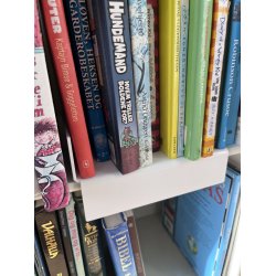 Skillesttte, retvinklet m/ lille sttte. Valgfri tekst 