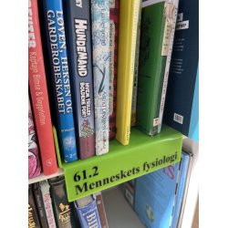 Skillesttte, retvinklet m/ lille sttte. Valgfri tekst 