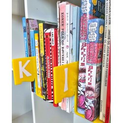 Skilte med dysleksivenligt alfabet