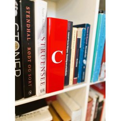 Bred skillesttte, st med alfabetet