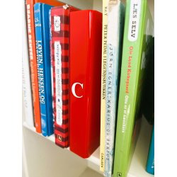 Smal skillesttte 3,6 cm - St med alfabetet