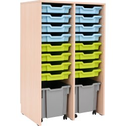 Opbevaringsreol Open L, B70 cm