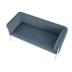 Stilt sofa med lav ryg