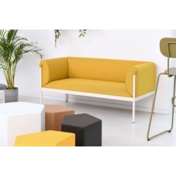 Stilt sofa med lav ryg