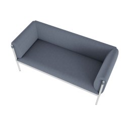 Stilt sofa med lav ryg