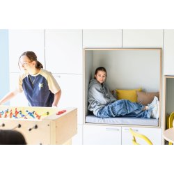 Skolereoler XXL med indbygget siddeplads - STPRIS