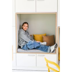 Skolereoler XXL med indbygget siddeplads - STPRIS