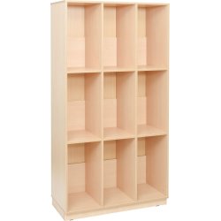 Reol til skoletasker - sokkel