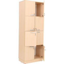 Skab til skoletasker