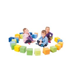 Skumterninger st med 27 stk.