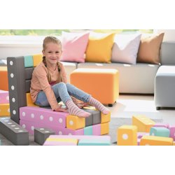 Magnetiske skumklodser, 84 stk.