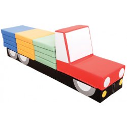 Skumbil med 12 siddepuder