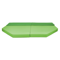 Hjrnemadras med puder - flere farver