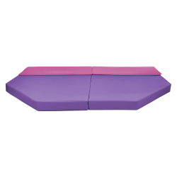 Hjrnemadras med puder - flere farver