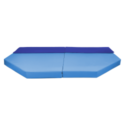 Hjrnemadras med puder - flere farver