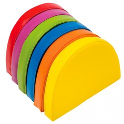 Skumformer - Halv ellipse, st med 6 stk.