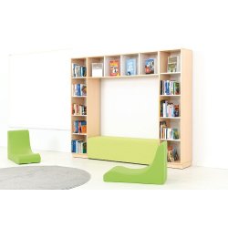 Skumstol til brn i lysegrn