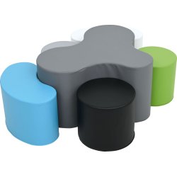 Siddegruppe i skum Loris