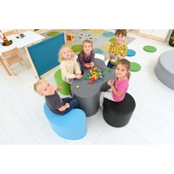 Siddegruppe i skum Loris