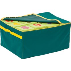 Skumgummiklodser med tal