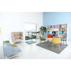 Stilt lnestol med hj ryg