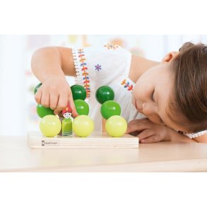 Sensorisk spil med trklodser