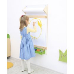 Vgstaffeli til brn - med papirrulle