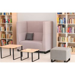 Universum 2-personers sofa med hj ryg (H 163 cm)