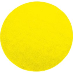 Gulvtppe til brn - ensfarvet og rundt