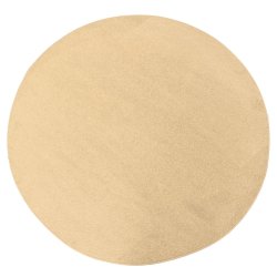 Gulvtppe til brn - ensfarvet og rundt