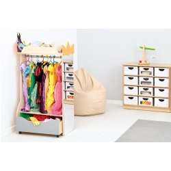 Udkldningsvogn med stort spejl