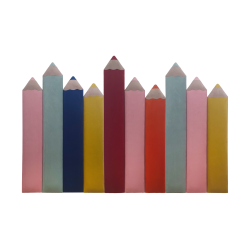 Vgpaneler - st med 10 stk. farveblyanter